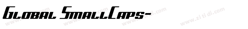 Global SmallCaps字体转换